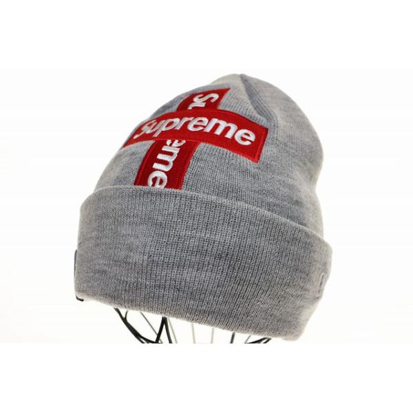 Supreme メッシュウェア グレー 赤色ロゴ Supreme（シュプリーム） SUPREME 20AW NEW ERA CROSS BOX LOGO BEANIE