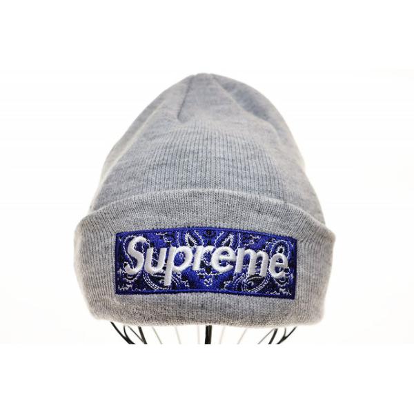 Supreme（シュプリーム） SUPREME 19AW NEW ERA BOX LOGO BEANIE GREY