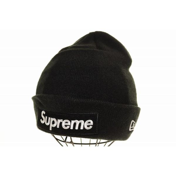 Supreme シュプリーム SUPREME 23AW NEW ERA BOX LOGO BEANIE BLACK