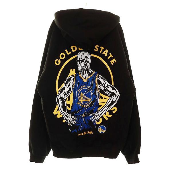 【中古】WARREN LOTAS × NBA MOUTHGUARD CHAMPIONSHIP HOODIE ウォーレン ロータス マウスガード チャンピオンシップ WARREN LOTAS × NBA MOUTHGUARD CHAMPIONSHIP HOODIE XL ウォーレン