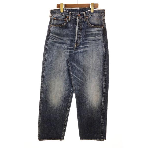 【中古】ビズビム VISVIM 25SS SOCIAL SCULPTURE 01 EX WD DAMAGED-42 W30 L30 ダメージド デニム ■251012 ビズビム VISVIM 25SS SOCIAL SCULPTURE 01 EX WD DAMAGED-42 W30 L30