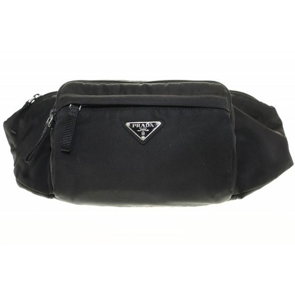 PRADA（プラダ） ボディバッグ ブラック 2VL005 ウエストバッグ