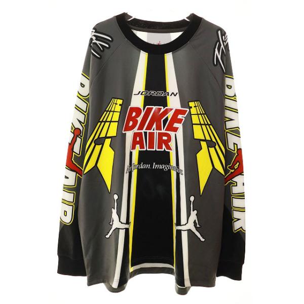 【中古】ナイキ NIKE JORDAN BRAND M J BIKE JERSEY IRON GREY L HQ1729-068 ジョーダン ブランド バイク ●251030 NIKE（ナイキ） NIKE JORDAN BRAND M J BIKE JERSEY IRON GREY L