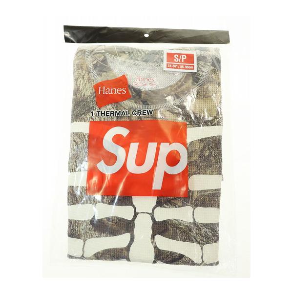 Supreme（シュプリーム） × Hanes 24AW BONES THERMAL CREW 1PACK CAMO