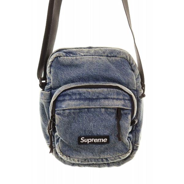 Supreme デニムショルダーバッグ Washed Indigo Supreme Denim Shoulder Bag Washed Indigo - FW25 - US