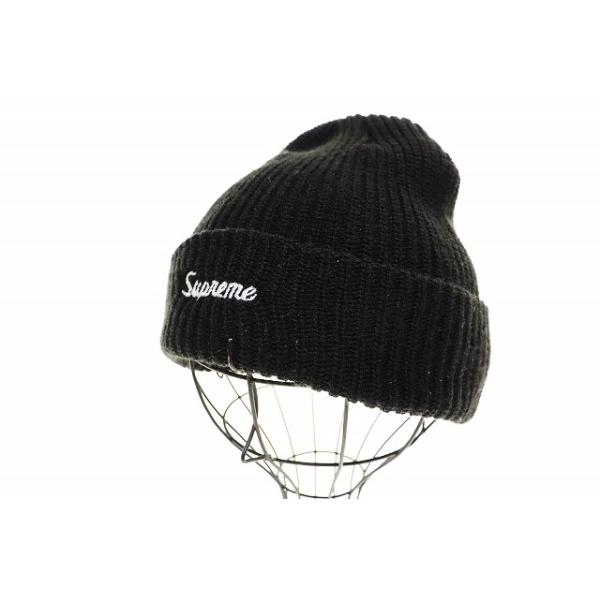 Supreme（シュプリーム） SUPREME 23AW LOOSE GAUGE BEANIE BLACK