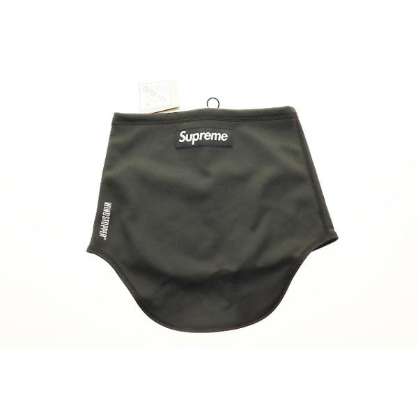 Supreme（シュプリーム） SUPREME 22AW WINDSTOPPER NECK GAITER BLACK