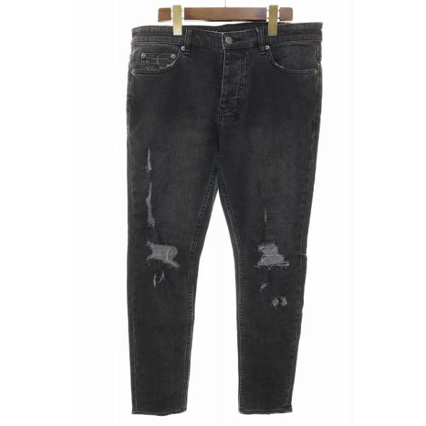 【早い者勝ち】kusubi BLACK denim 31 スビ　スキニーデニム スビ Ksubi × Travis Scott RIPPED CHITCH BLACK DENIM 32 トラヴィス