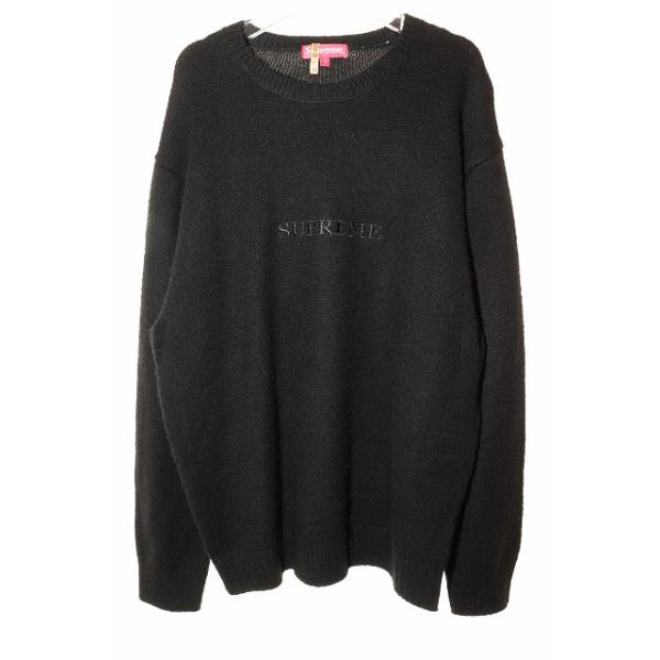 Supreme Pilled Sweater ブラック Supreme（シュプリーム） SUPREME 23AW PILLED SWEATER BLACK L パイル