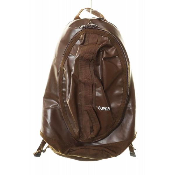 シュプリーム SUPREME 02AW 13th バックパック レザー ブラウン Supreme（シュプリーム） SUPREME 02AW 13th 13代目 バックパック