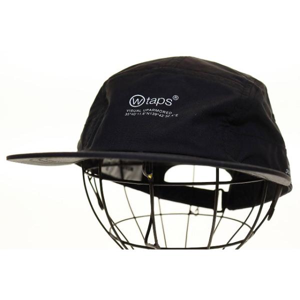 WTAPS ブラック　ナイロンキャップ vectorpremium_037-902601120022
