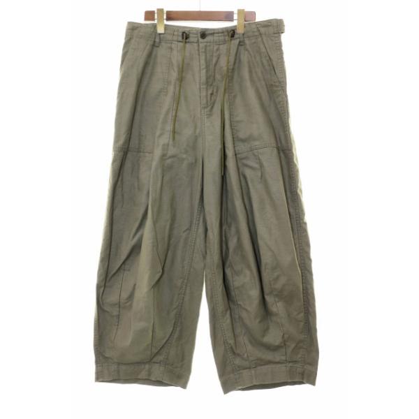 Needles HDヒザデルパンツ　カーゴパンツタイプ　カーキ　サイズ:S ニードルス ニードルズ Needles H.D.PANTS-FATIGUE KHAKI Sサイズ
