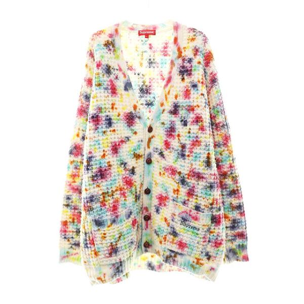 Supreme（シュプリーム） SUPREME 21AW WAFFLE KNIT CARDIGAN Lサイズ