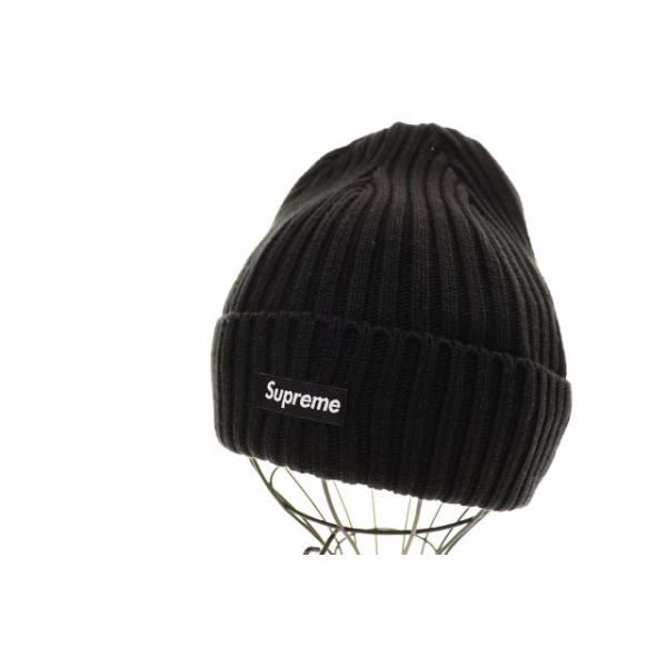 supremeビーニー 黒 スモールbox Supreme（シュプリーム） SUPREME SMALL BOX LOGO BEANIE BLACK