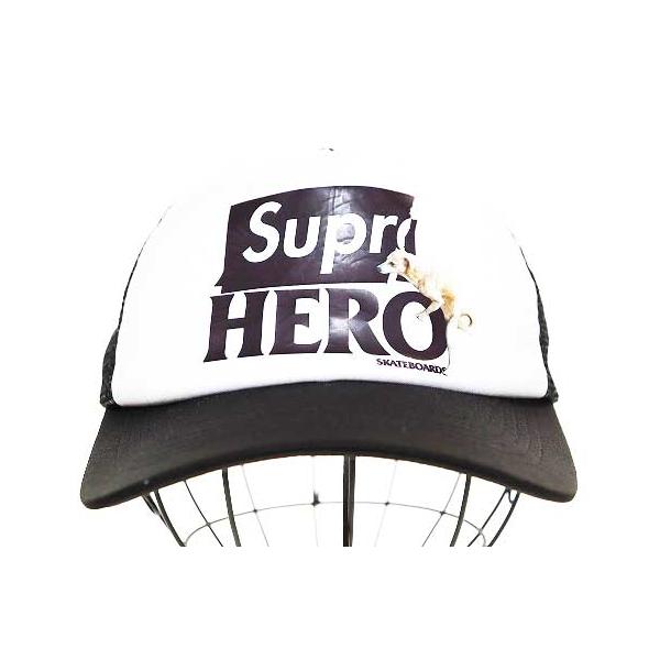 Supremeシュプリーム AntiHero アンチヒーロー メッシュ キャップ Supreme（シュプリーム） × ANTI HERO 22SS MESH BACK 5PANEL CAP