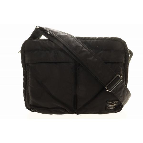 PORTER ポーター TANKER SHOULDER BAG BLACK タンカー ショルダー