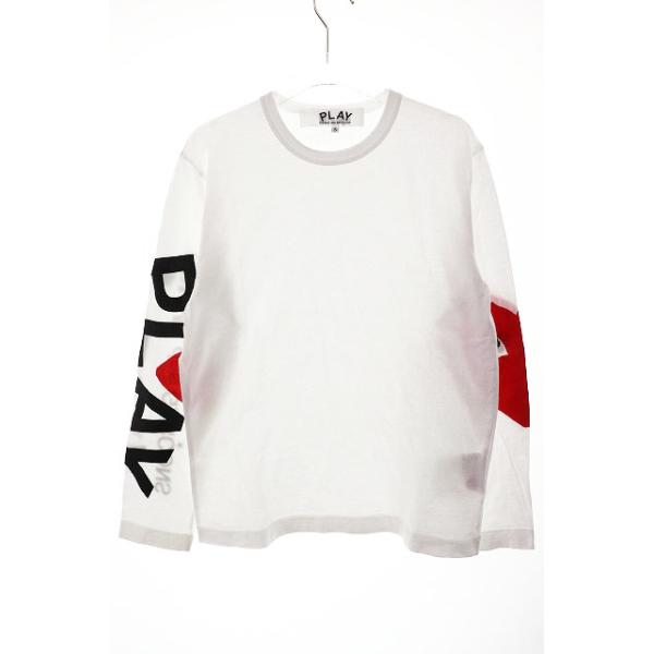 プレイコムデギャルソン PLAY COMME des GARCONS HEART LONG-SLEEVE T