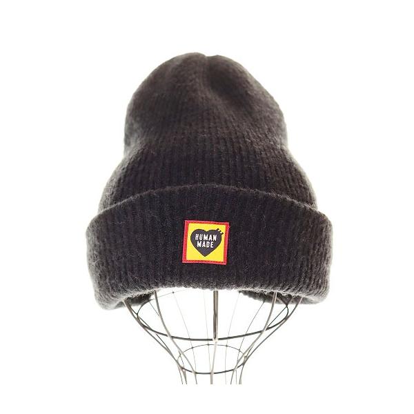 ヒューマンメイド HUMAN MADE 24AW BIG BEANIE BLACK HM28GD026