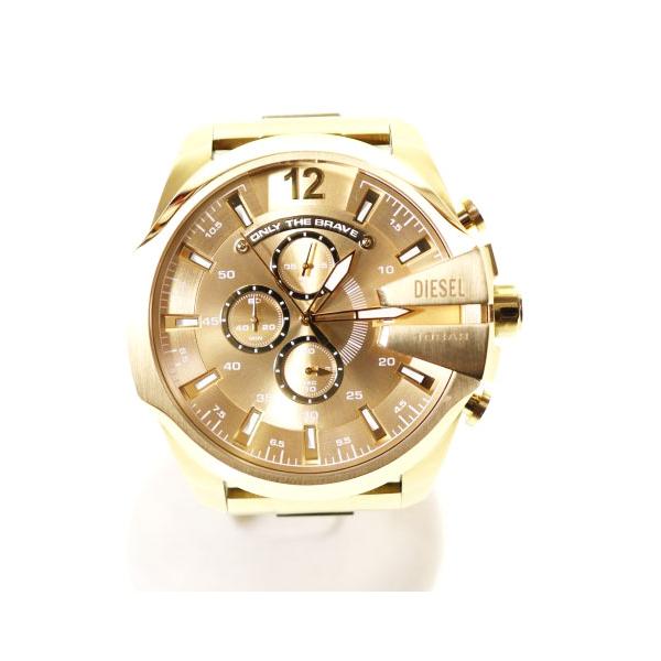 DIESEL（ディーゼル） DIESEL MEGA CHIEF GOLD DZ4360 メガ チーフ 
