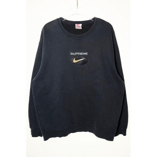 Supreme（シュプリーム） × NIKE 20AW JEWEL CREWNECK BLACK L CW9699