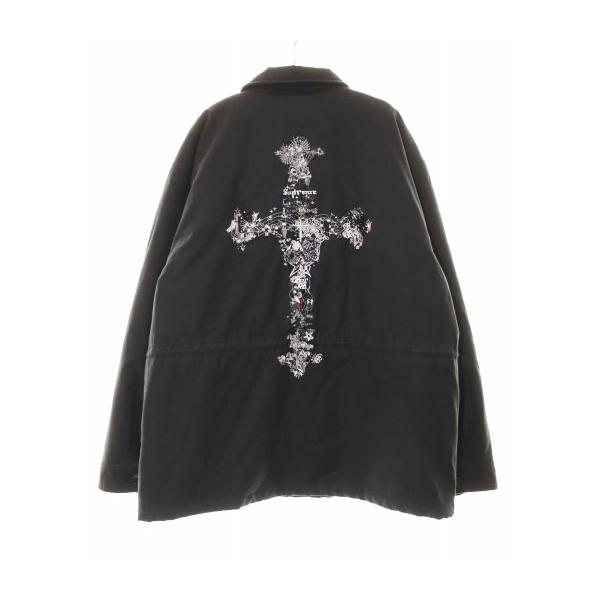 美品XL Supreme AOI Cross M52 Jacket　アオイ Supreme（シュプリーム） SUPREME 25AW AOI CROSS M52 JACKET BLACK
