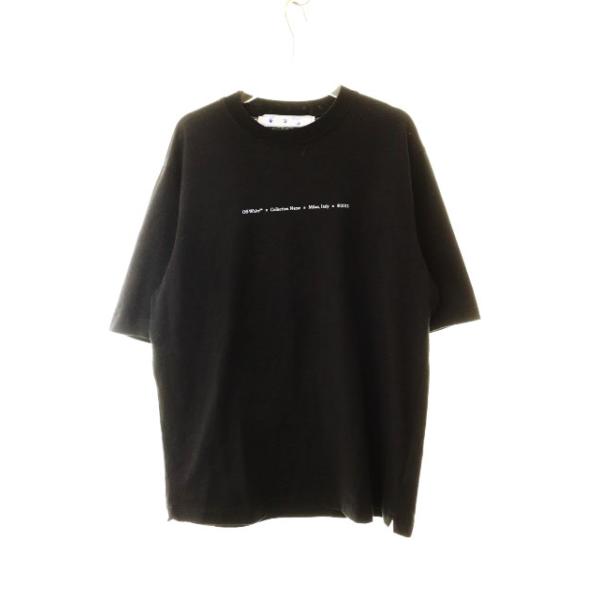 オフホワイト OFF WHITE 21AW BLACK S OMAA119F21JER023 バックアロー 