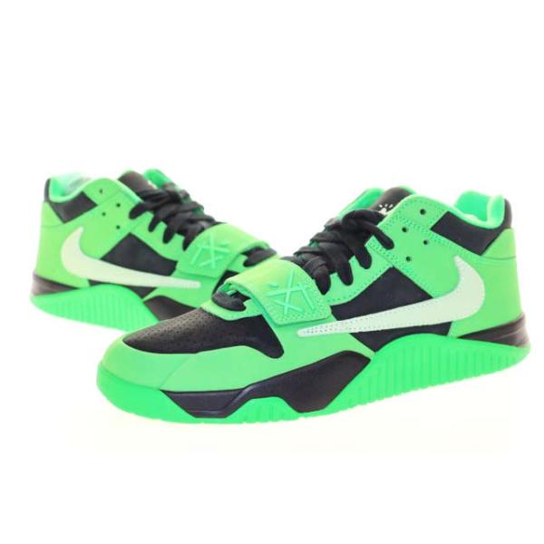 ナイキ NIKE × TRAVIS SCOTT JUMPMAN JACK T-REXX GREEN 2025 28cm IM9113-300 トラビススコット ジャンプマン ジャック トレーナー グリ