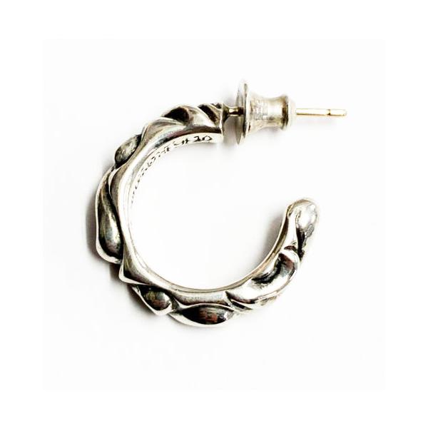 k*様 CHROME HEARTS シルバー フープピアス CHROME HEARTS（クロムハーツ） CHROME HEARTS HOOP SCROOL スクロール