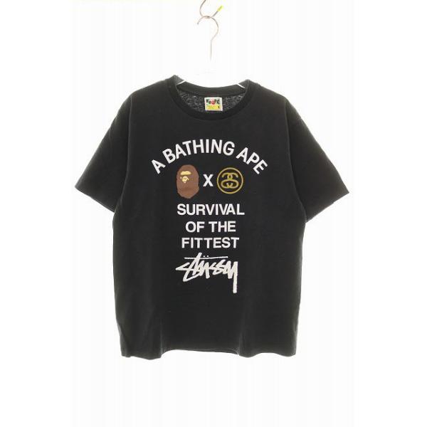 A BATHING APE（アベイシングエイプ） × STUSSY SURVIVAL OF THE