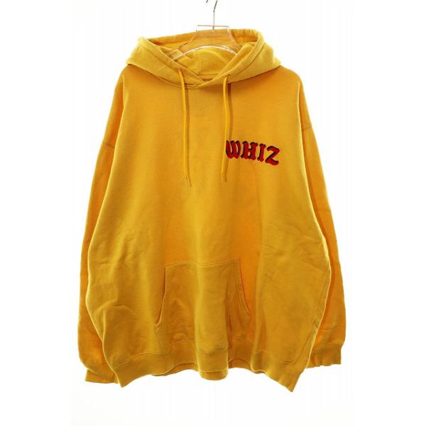 ウィズ WHIZ 26SS CREW HOODIE MUSTARD L WL-C-437 クルー フーディ プルオーバー パーカー マスタード 【ブランド古着ベクトル】●■26042