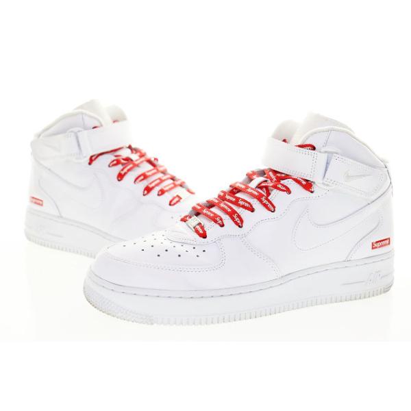 NIKE（ナイキ） × SUPREME AIR FORCE 1 MID SP WHITE 27.5cm FZ8784