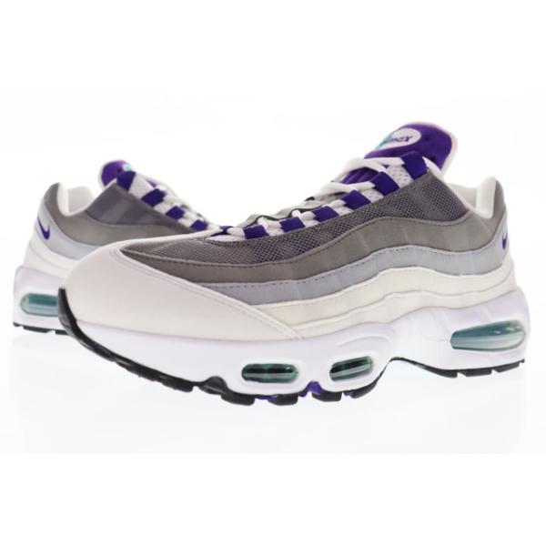 ナイキ NIKE WMNS AIR MAX 95 BIG BUBBLE COURT PURPLE 29cm HJ5996-100 ウィメンズ エア マックス コートパープル 紫 【ブランド古着ベク