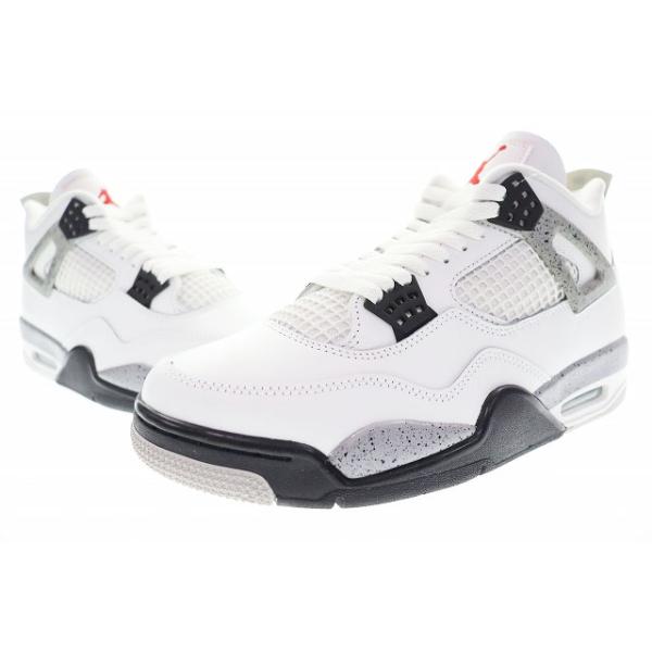 ナイキ NIKE AIR JORDAN 4 RETRO WHITE CEMENT 2025 28cm FV5029-100 AJ4 エア ジョーダン IV レトロ ホワイト セメント 白 ▲■260518