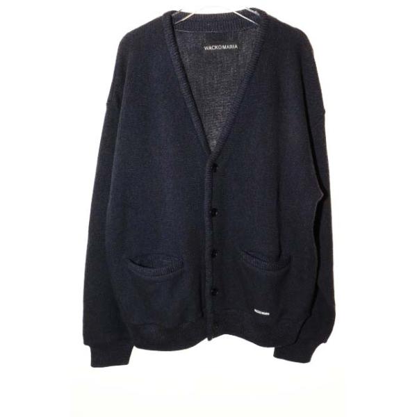 WACKO MARIA ワコマリア ブラックカーディガン　コットン　ポケット WACKO MARIA（ワコマリア） WACKO MARIA 25SS CLASSIC CARDIGAN BLACK