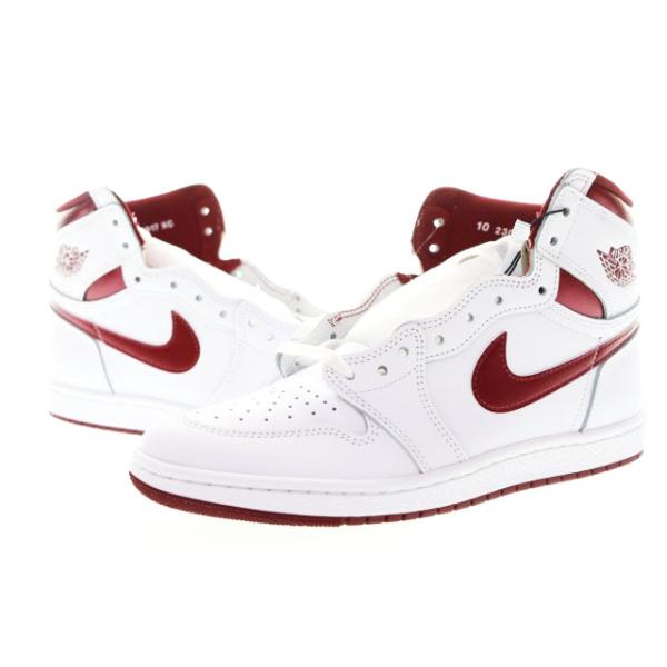 ナイキ NIKE AIR JORDAN 1 HIGH '85 METALLIC BURGUNDY 28cm BQ4422-161 AJ1 エア ジョーダン ハイ メタリック バーガンディ スニーカー ▲