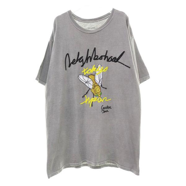 カクタスジャック× NEIGHBORHOOD グレー Tシャツ Lサイズ　未開封 ネイバーフッド NEIGHBORHOOD × TRAVIS SCOTT CACTUS JACK 21SS