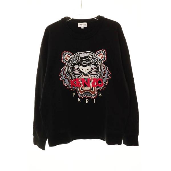 ケンゾー KENZO CLASSIC TIGER SWEATSHIRT BLACK L クラシック