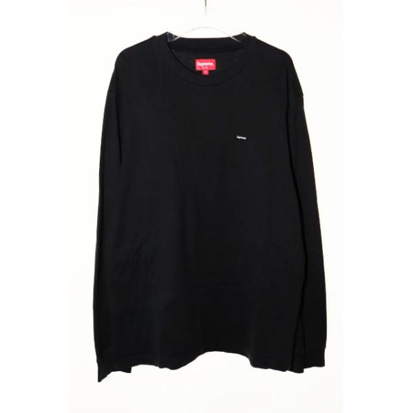 一度使用のみ美品Supreme small box logo ロングスリーブT黒 Supreme（シュプリーム） SUPREME SMALL BOX LOGO L/S TEE BLACK M