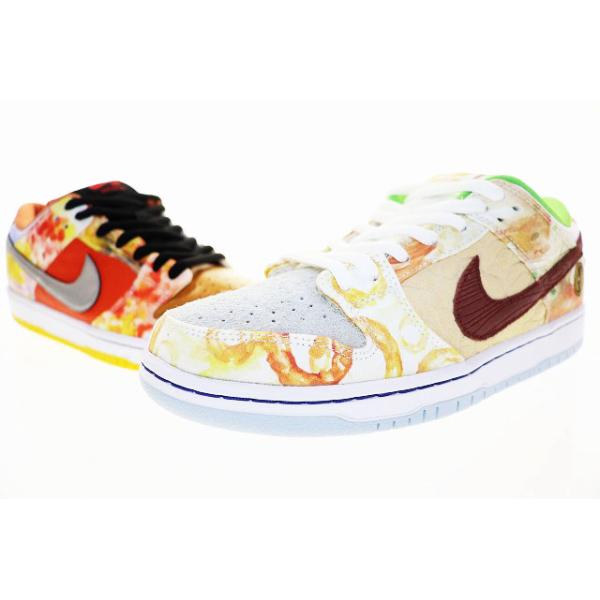 ナイキ NIKE SB DUNK LOW PRO QS STREET HAWKER 2021 28cm JASON DENG CV1628-800 スペボ付き ダンク ロー プロ ストリート ホーカー 屋台