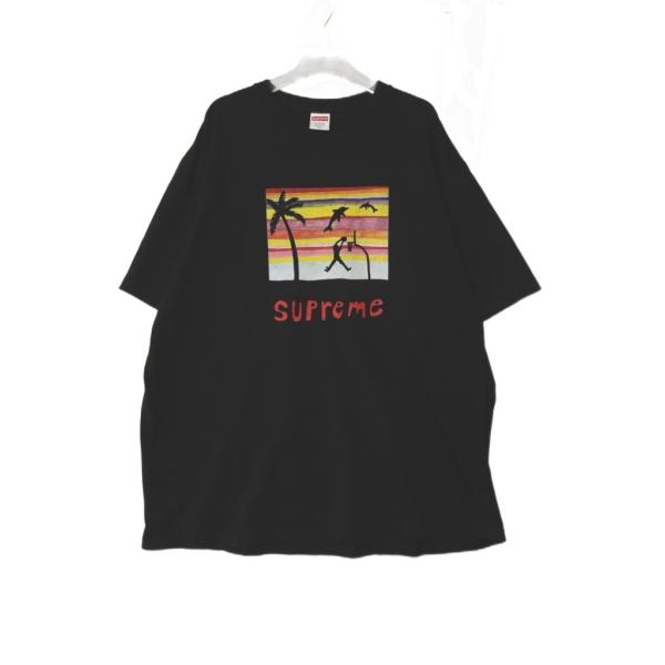 シュプリーム SUPREME 21SS DUNK TEE BLACK XL ダンク Tシャツ 半袖 ブラック 黒 【ブランド古着ベクトル】☆AA★260910 メンズ