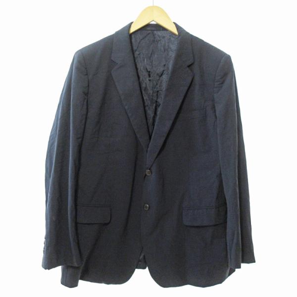 PRADA（プラダ） テーラードジャケット ブレザー ウール 56R 紺