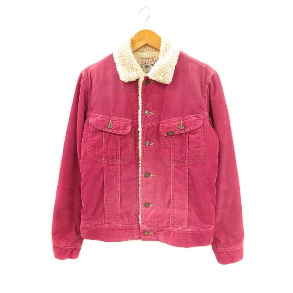 Lee（リー） ストームライダー コーデュロイジャケット 裏ボア ピンク