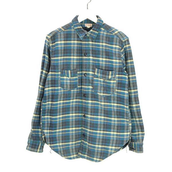 フリーホイーラーズ FREEWHEELERS UNION SPECIAL OVERALLS ネルシャツ  