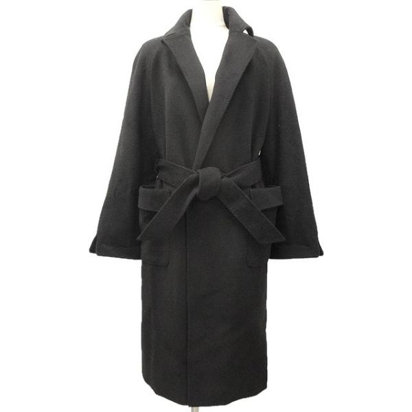 49AV ジュンコシマダ　アンゴラコート　38 49アベニュー ジュンコシマダ 49AV. junko shimada ウール ガウン