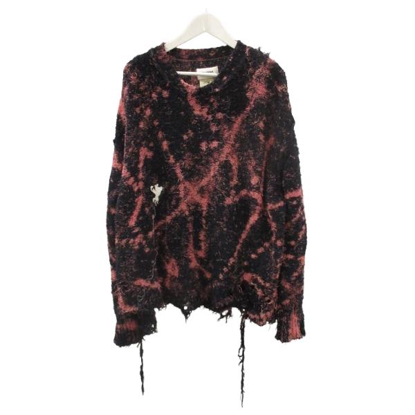 ダブレット doublet RECYCLE COTTON BLEACHED PULLOVER コットン
