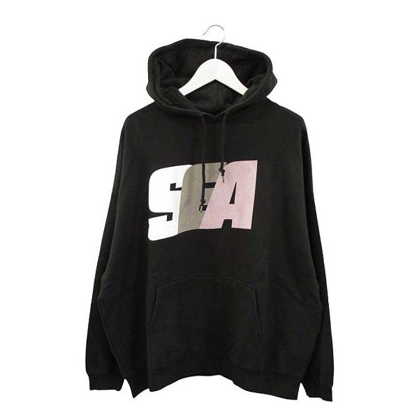 ウィンダンシー WIND AND SEA alive LOGO HOODIE ロゴ フーディ L 