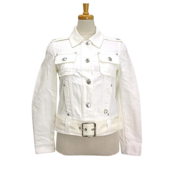 LOUIS VUITTON（ルイ・ヴィトン） デニム ジャケット ベルト付き 36