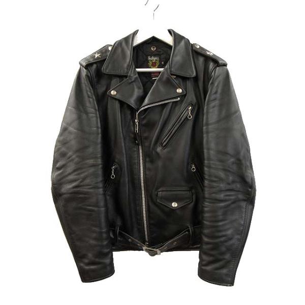 [美品][Schott 613USTダブルライダースジャケット サイズ40 ショット SCHOTT 613UST ワンスター ダブルライダース ジャケット 7164