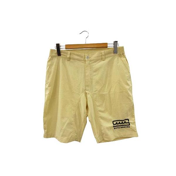新品　ムータマリン　MUTA　メンズ　ショートパンツ　サイズ5　イエロー　ゴルフ ムータ muta MARINE ゴルフ クイックドライ ストレッチ ハーフ