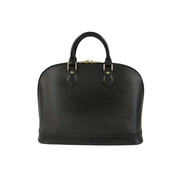 【美品】ルイヴィトン　エピ　アルマPM　ハンドバッグ　M52142　レザー　黒 LOUIS VUITTON（ルイ・ヴィトン） アルマ PM エピ M52142 ブラック